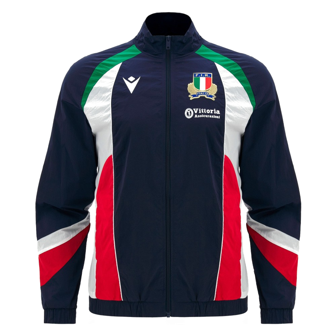 2026-2027 Italy Rugby Anthem Jacket (Navy)