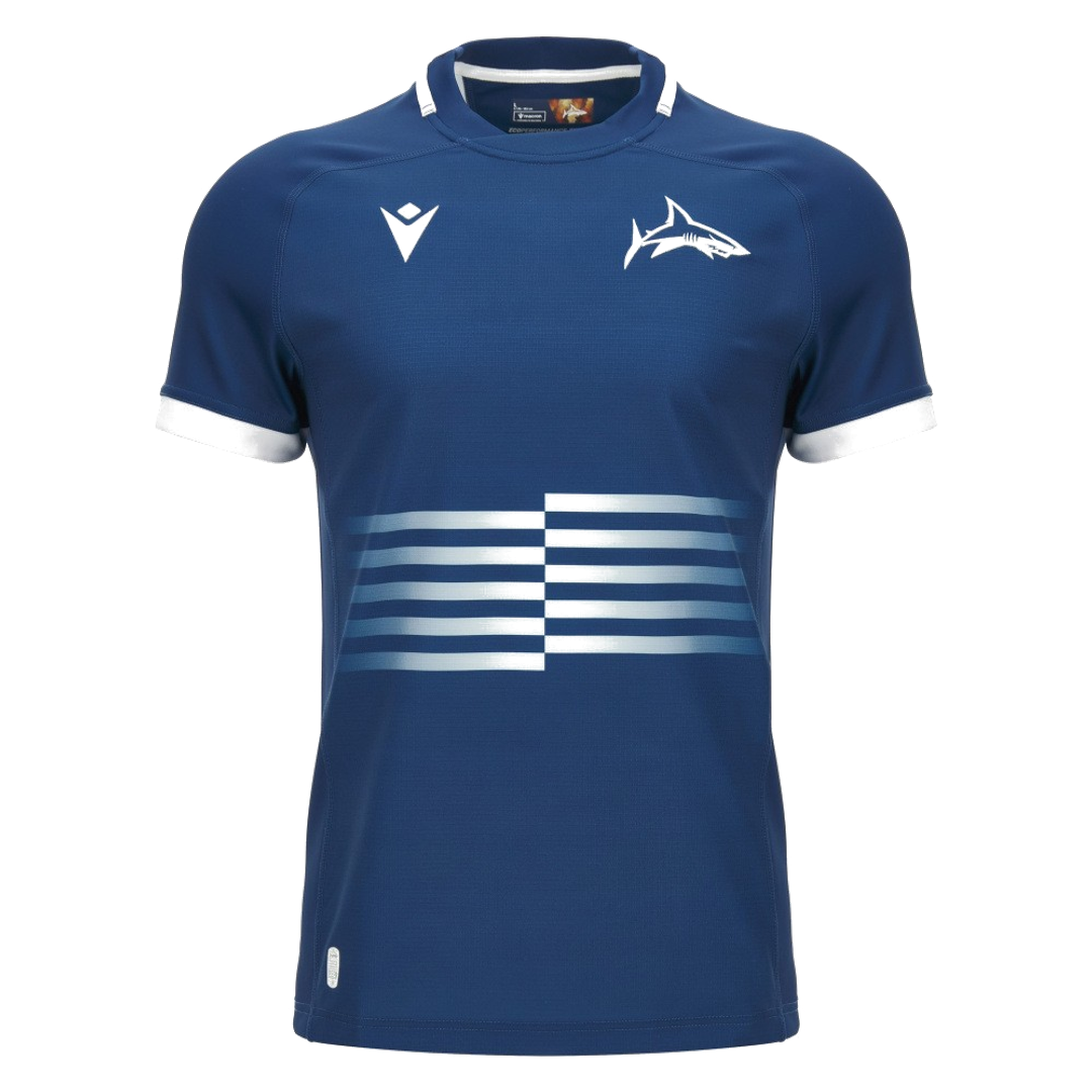 2026-2027 Sale Sharks Rugby Training Shirt (Blue)