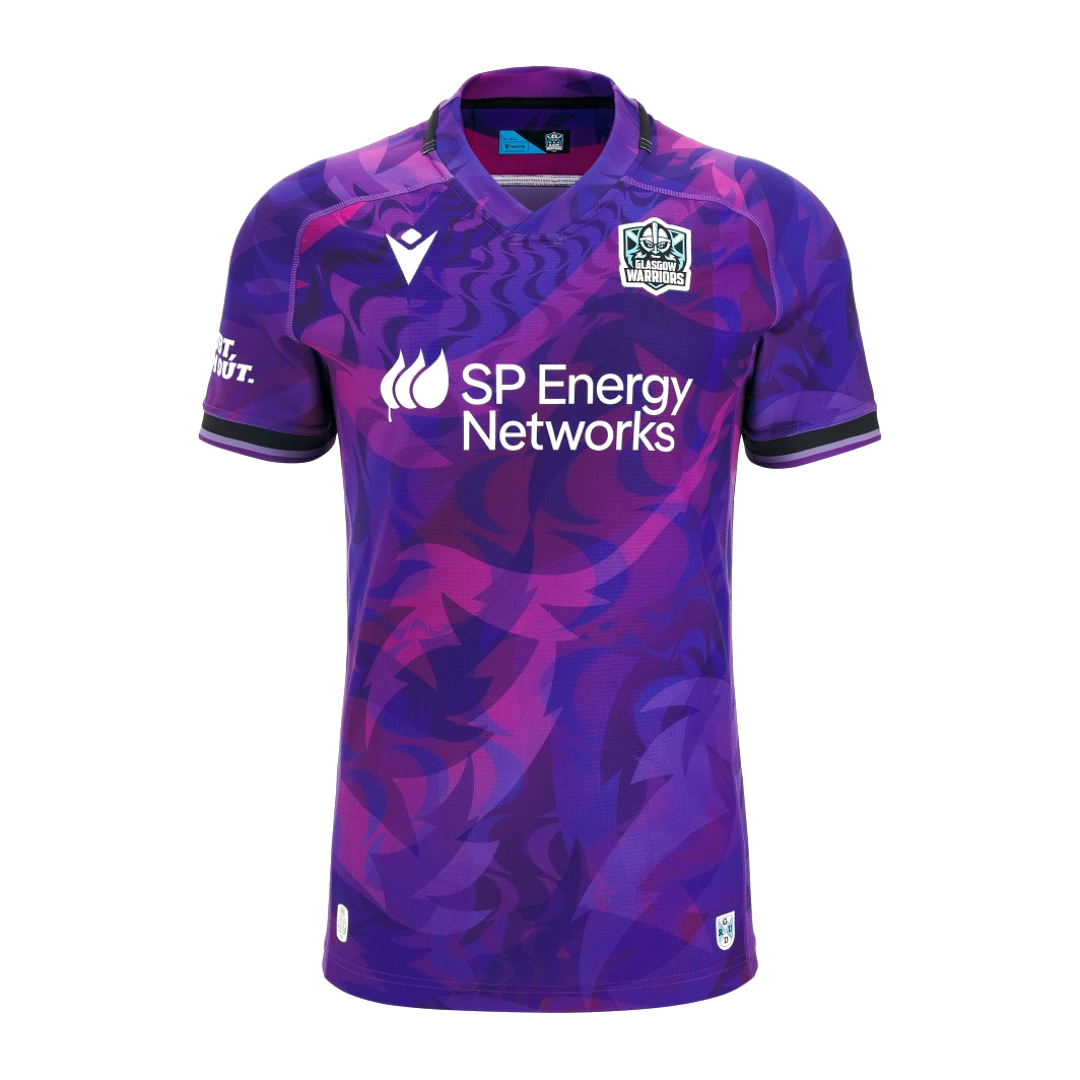 2026-2027 Glasgow Warriors Rugby Training Shirt (Purple) - Kids