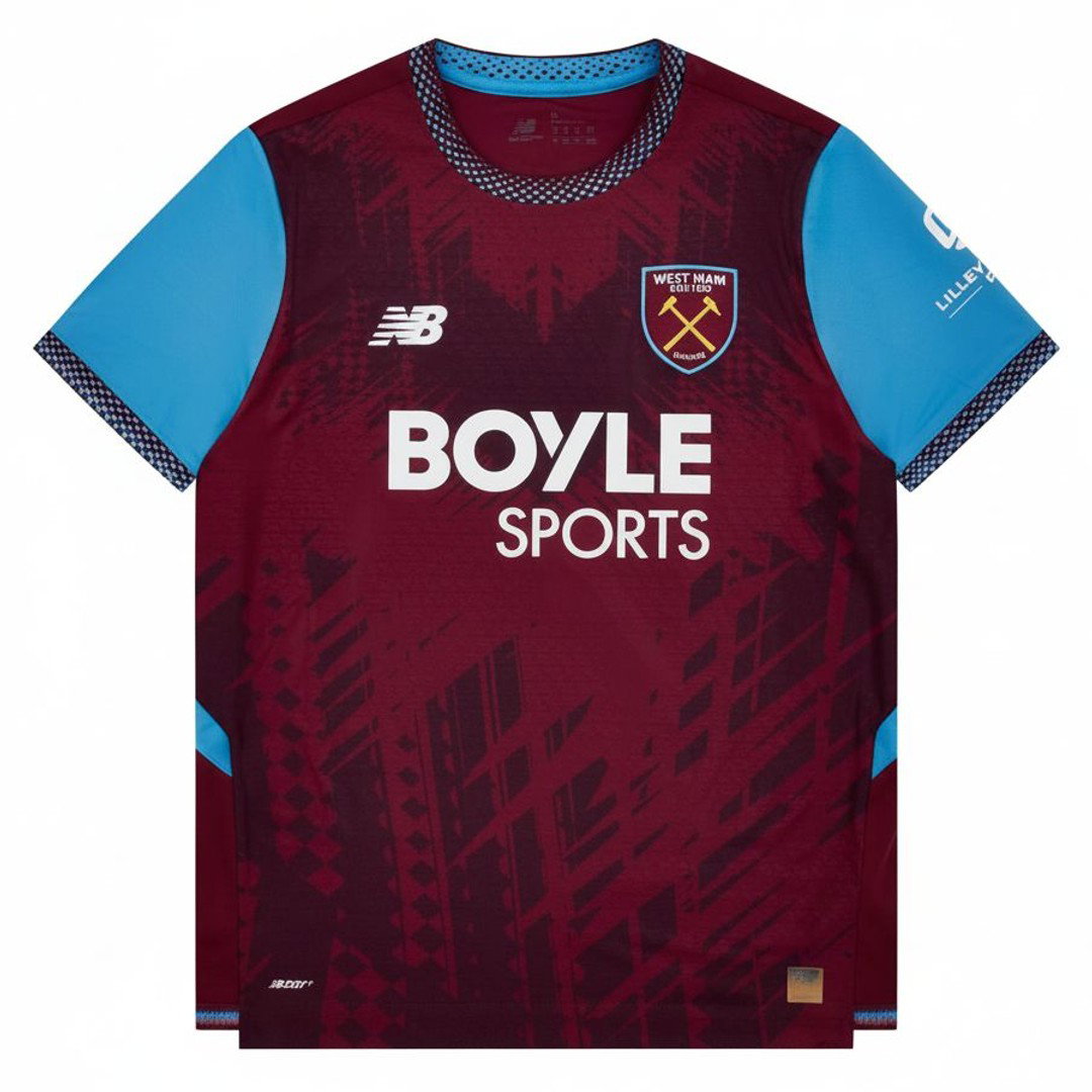 2026-2027 West Ham Authentic Home Shirt