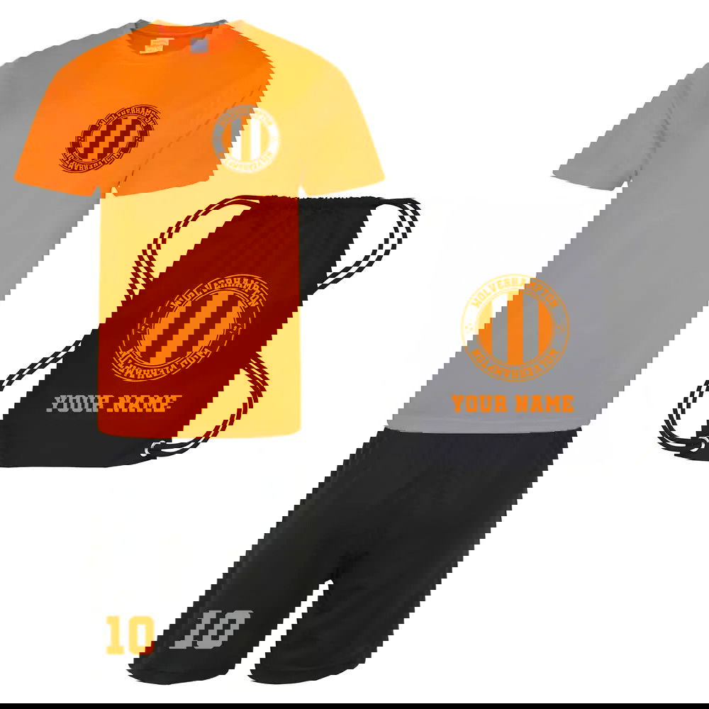 Personalised Wolverhampton Training Kit Package