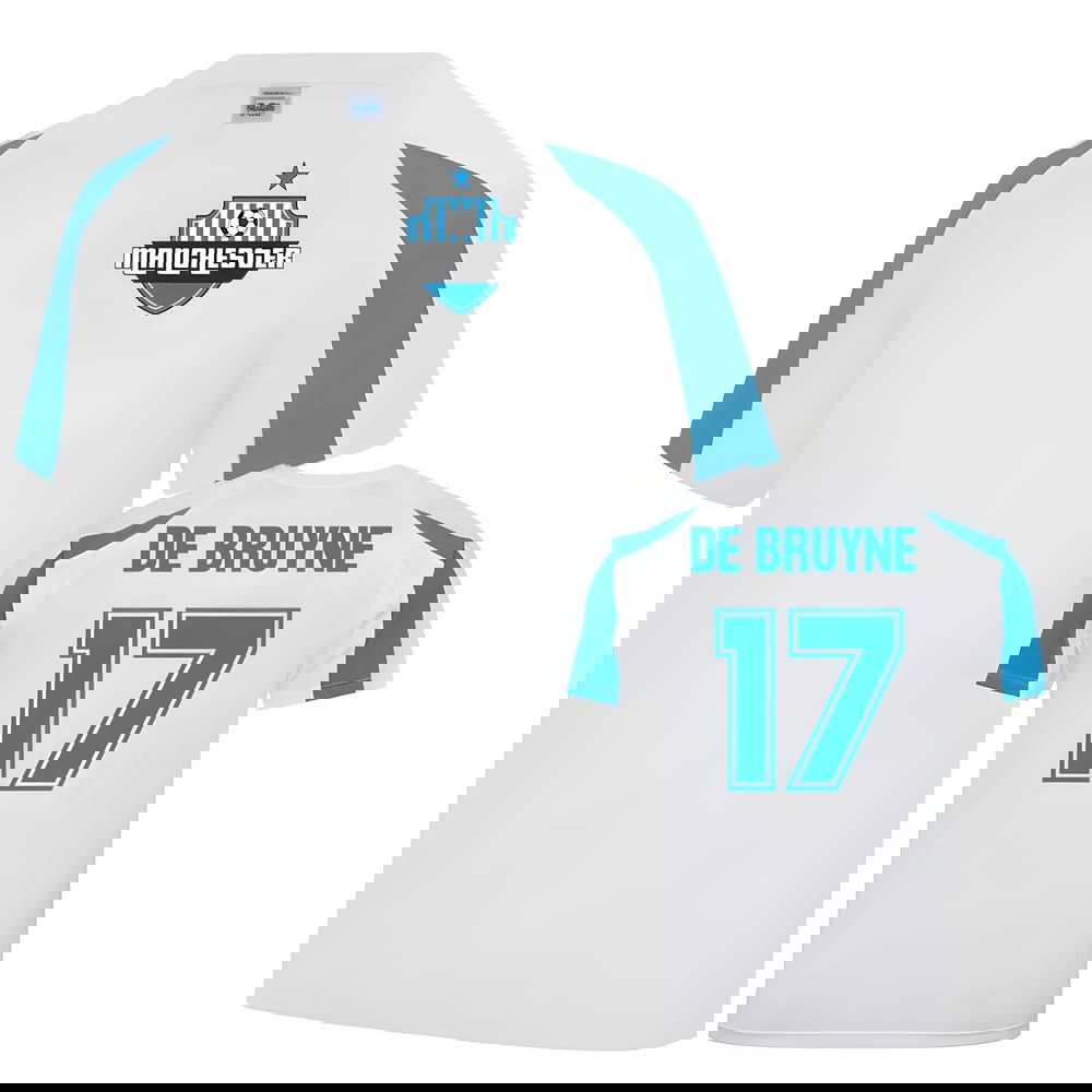 Kevin De Bruyne Man City Sports Training Jersey (White)