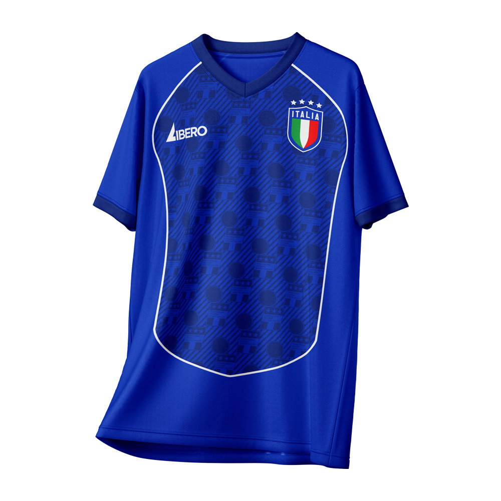 Italy 1994 Vintage Style Concept Shirt Adult Short Sleeve