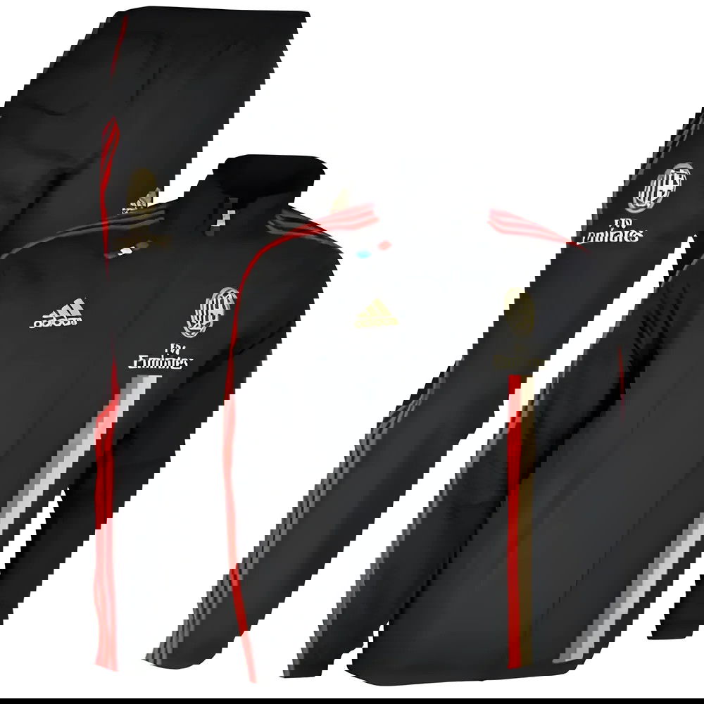 2011-12 AC Milan Adidas Presentation Tracksuit (Black)