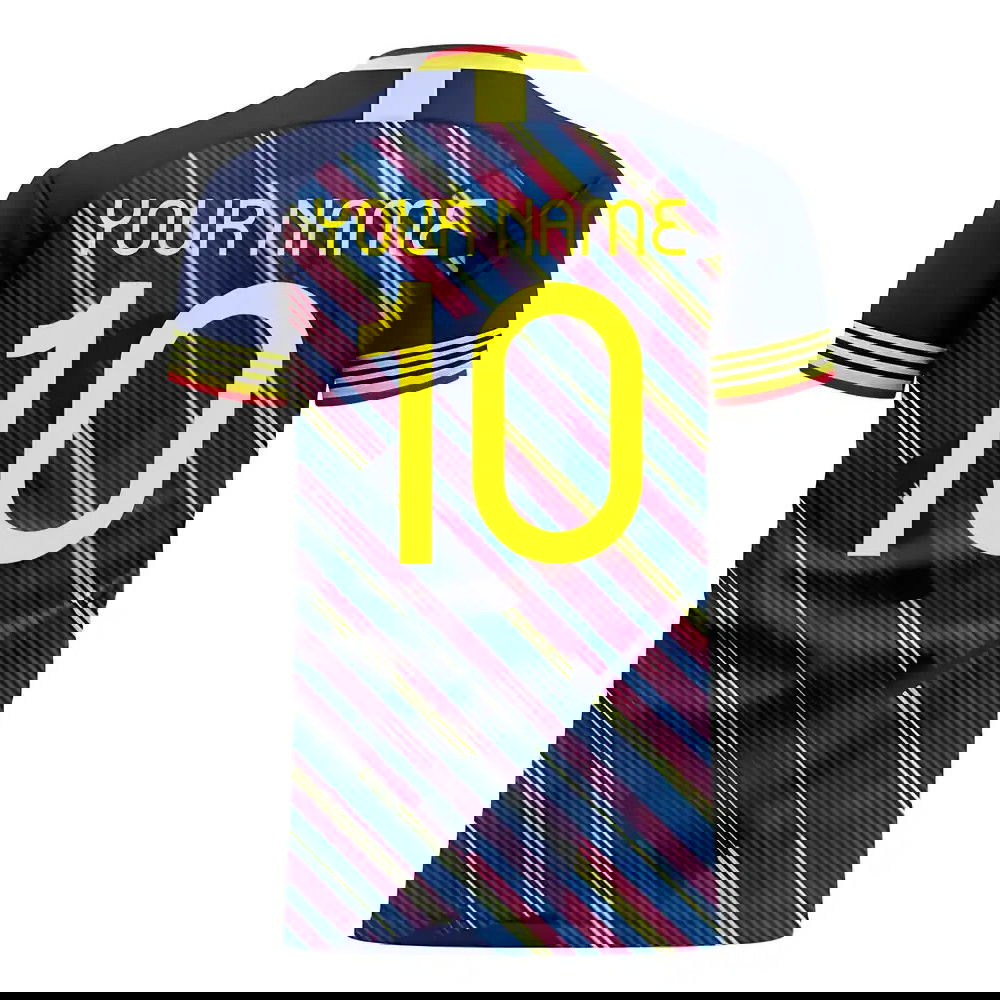Colombia 2025-2026 Third Concept Football Kit (Libero) (Your Name)