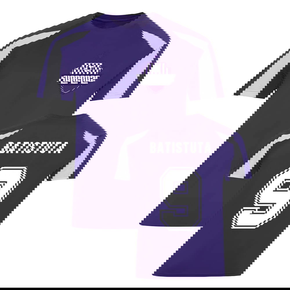 Gabriel Batistuta Fiorentina Sports Training Jersey (Purple)