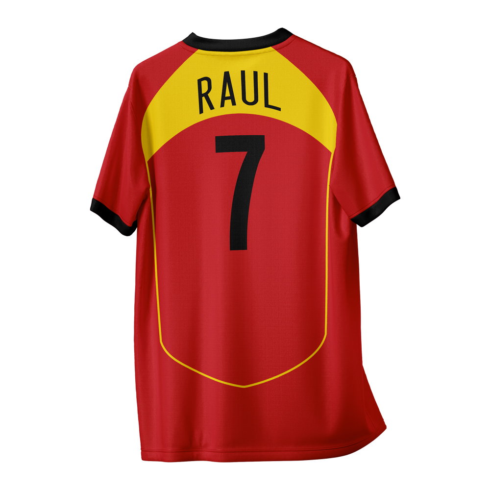 Raul 7 Spain Vintage Style Concept Shirt Kids Short Sleeve