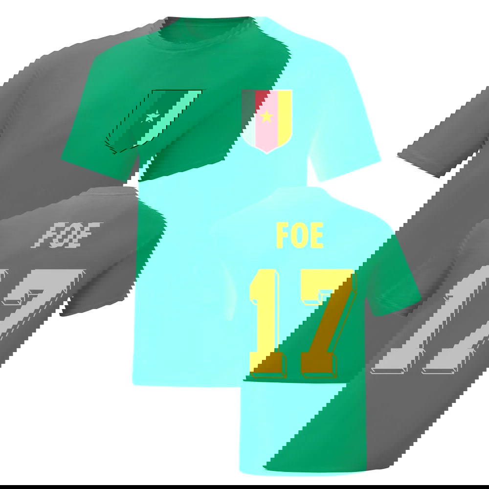 Marc-Vivien Foe Cameroon National Hero Tee (Green)