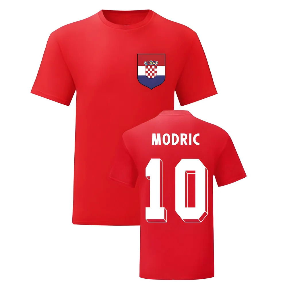 Luka Modric Croatia National Hero Tee\'s (Red)
