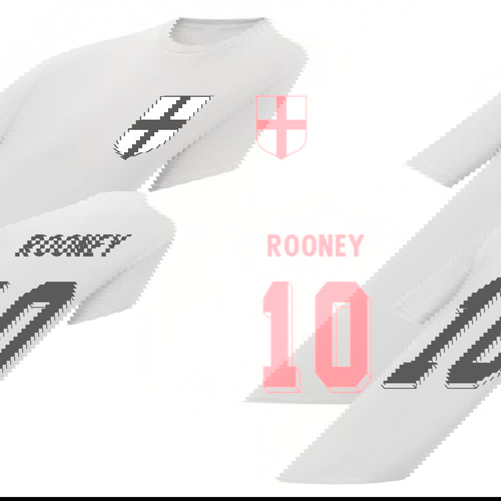 Wayne Rooney England National Hero Tee (White)