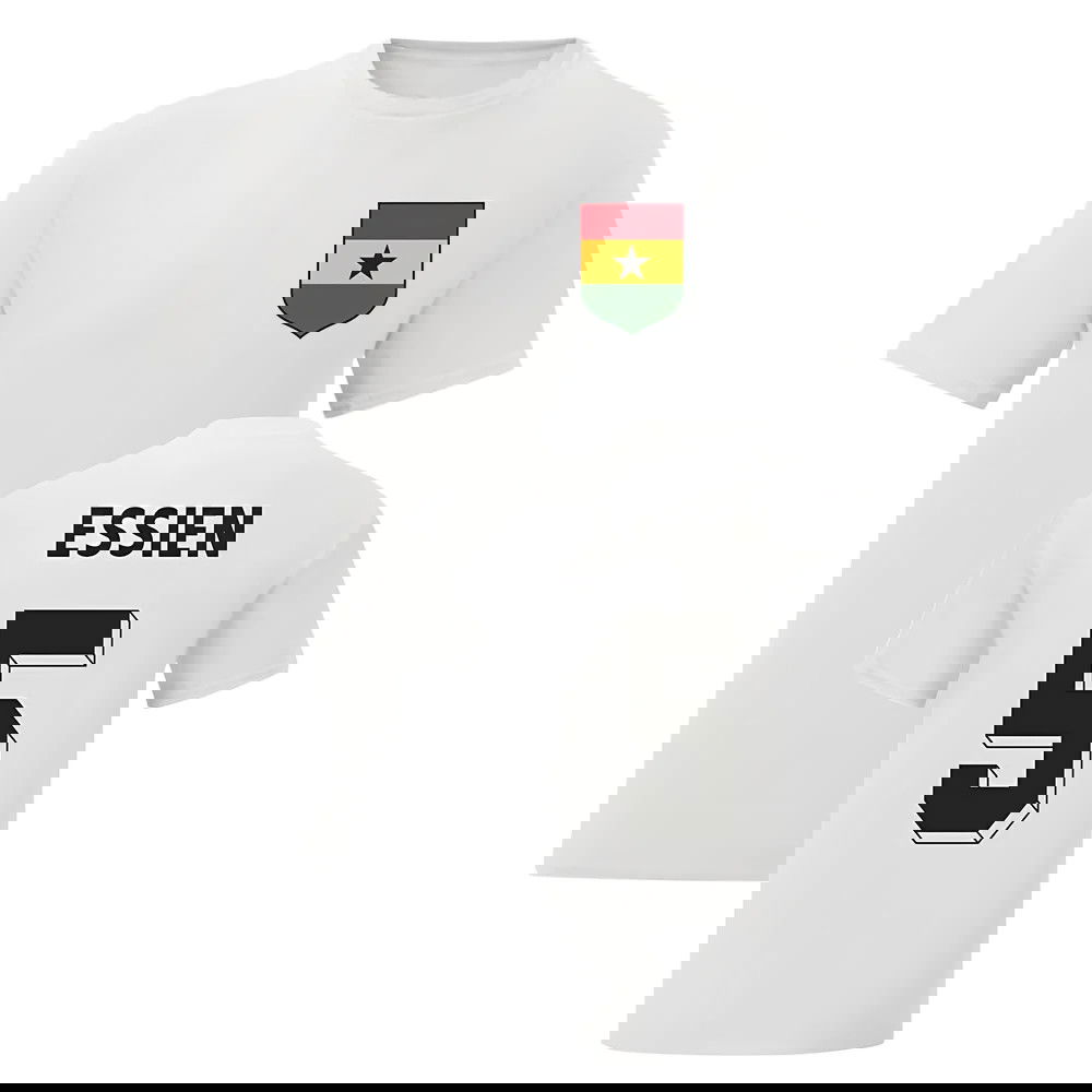 Michael Essien Ghana National Hero Tee (White)