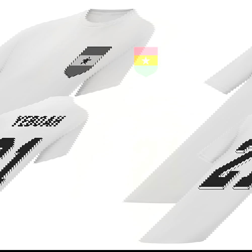 Tony Yeboah Ghana National Hero Tee (White)
