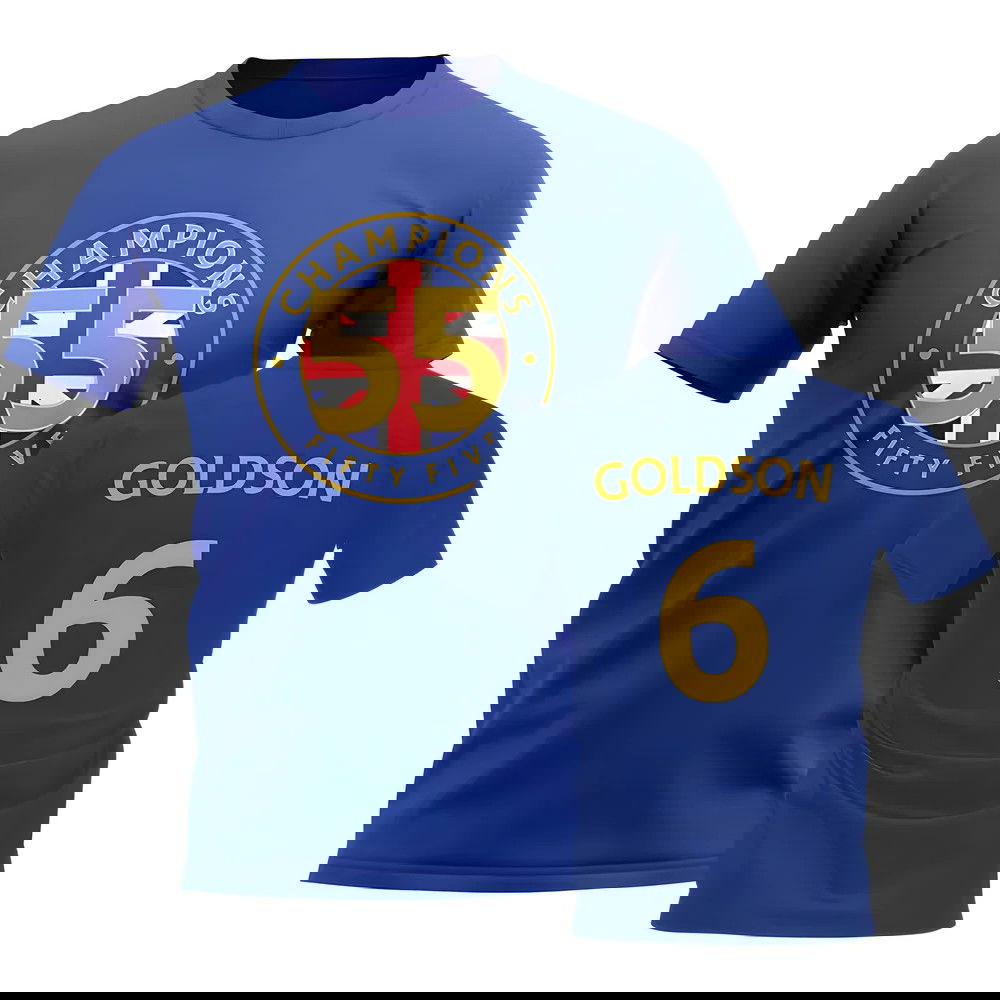 Connor Goldson 55 Times Champions T-Shirt (Blue)