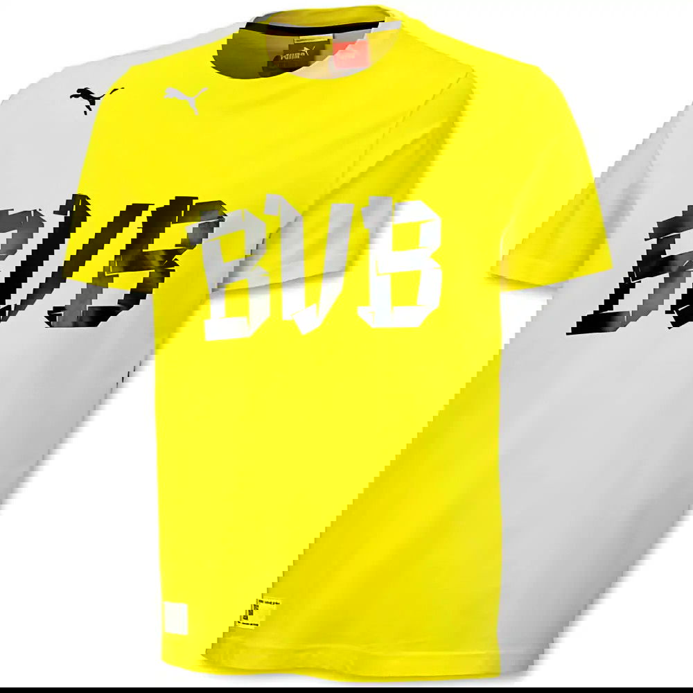 2012-13 Borussia Dortmund Puma Fan T-Shirt (Yellow)