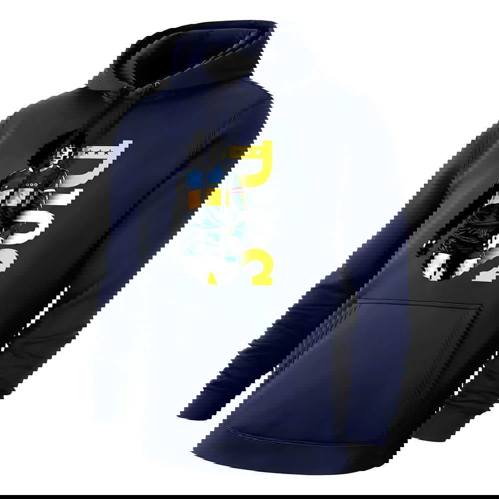 Boca D10S 21 footer with hood, dark blue