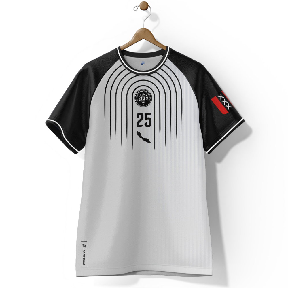 Curaçao National Team Away Supporter Jersey Adult Short Sleeve