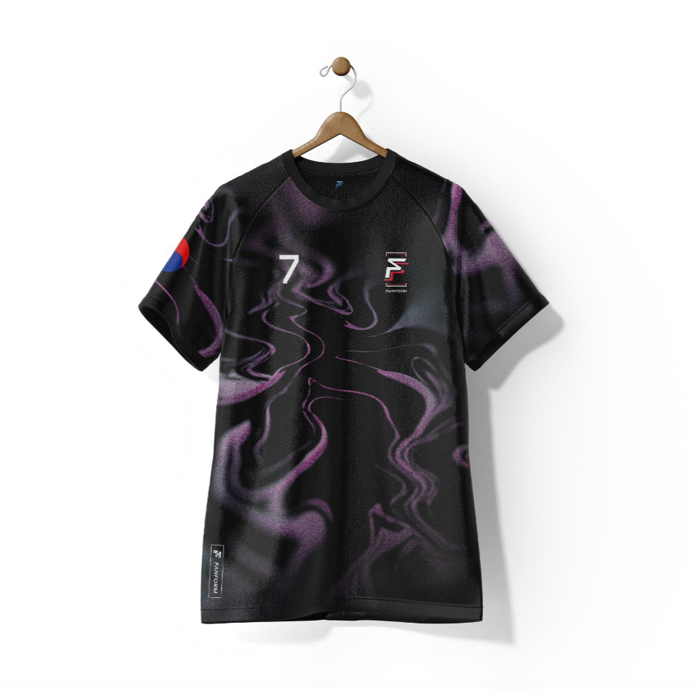 South Korea Taeguk Away Supporter Jersey Adult Short Sleeve