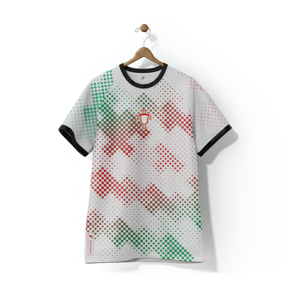 Portugal Lusitanos Away Supporter Jersey Adult Short Sleeve
