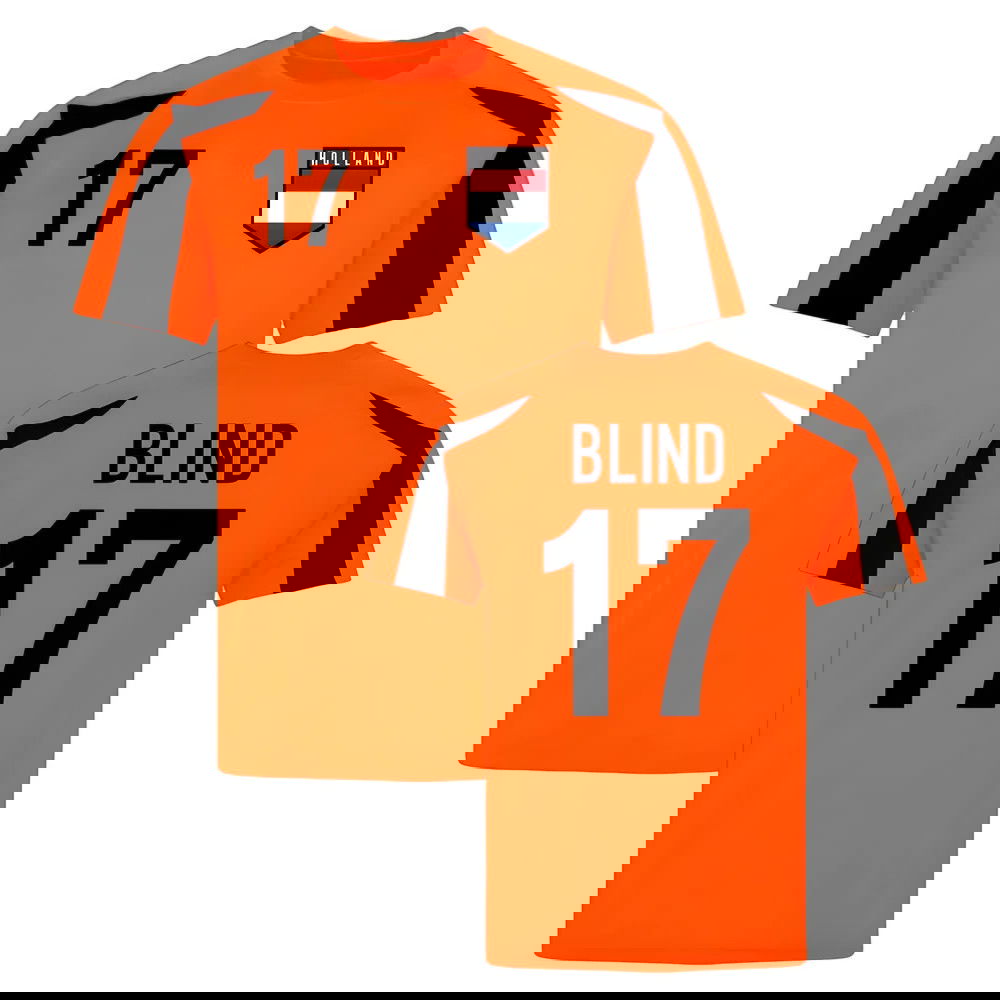 Holland Sports Training Jersey (Orange-Black) (Blind 17)
