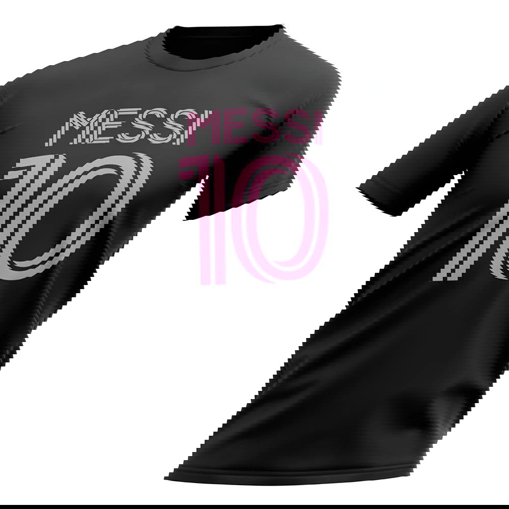 Messi 10 Miami T-Shirt (Black)