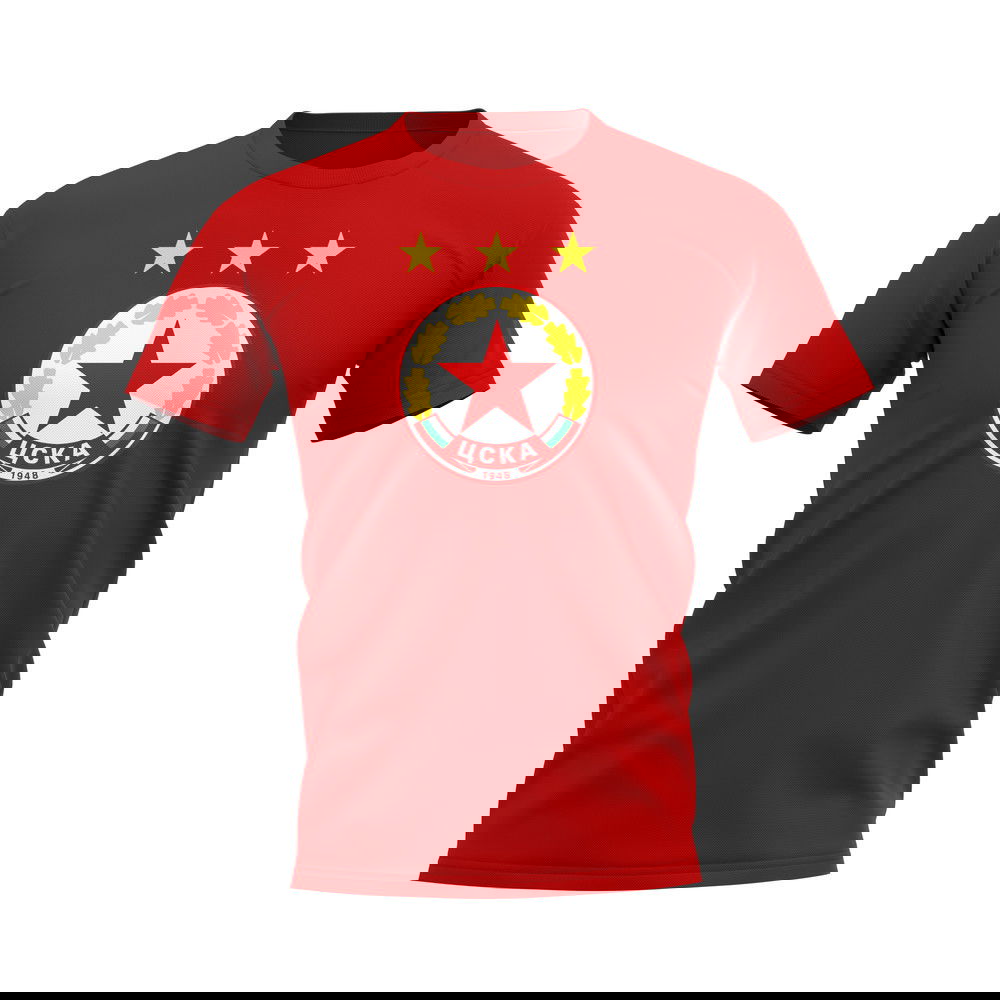 CSKA Sofia Logo T-Shirt (Red)