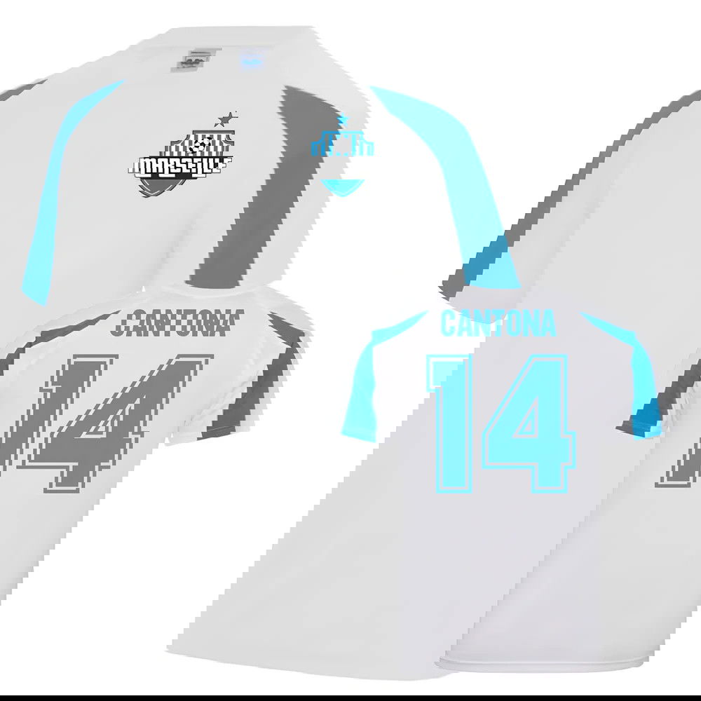 Eric Cantona Sports Training jersey (White)