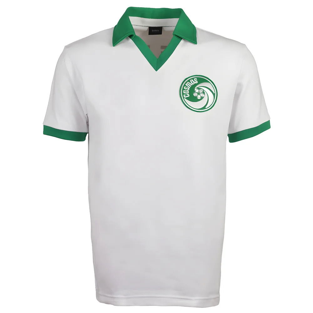 New York Cosmos Retro White Football Shirt