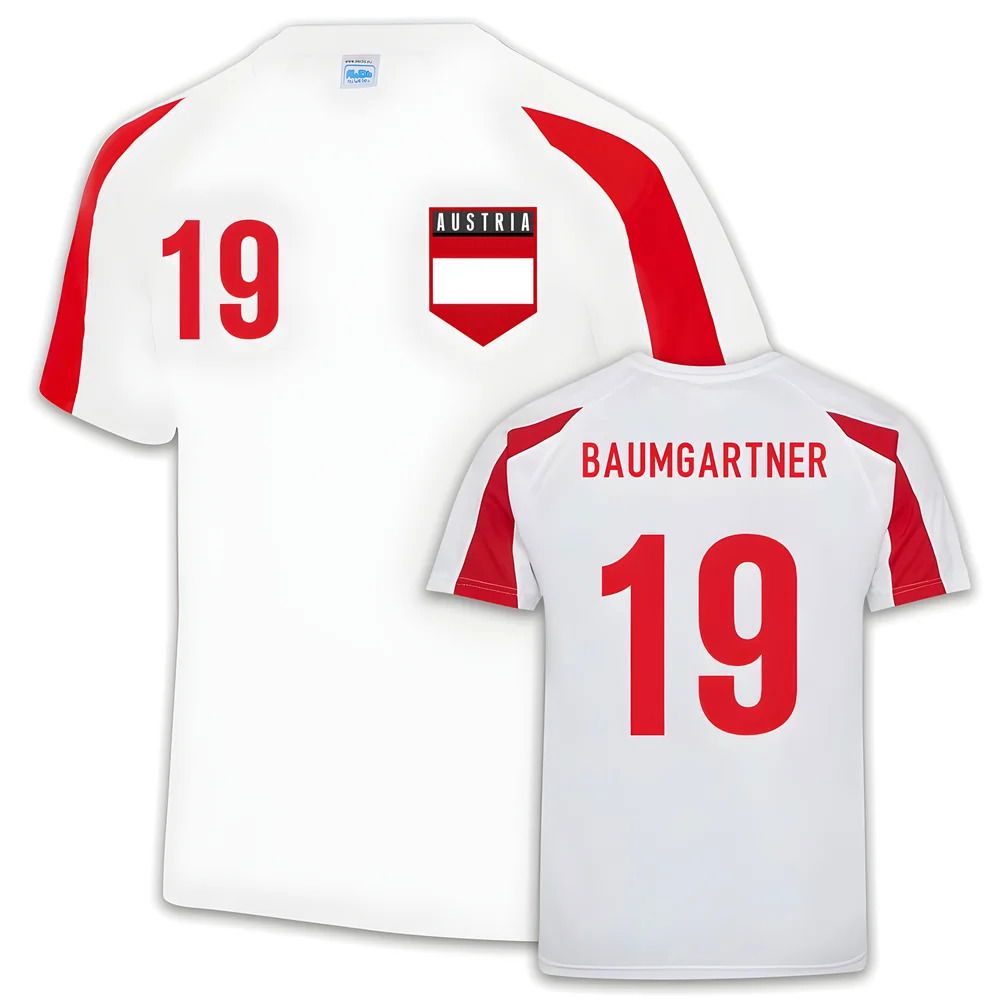 Austria Sports Training Jersey (Christoph Baumgartner 19)