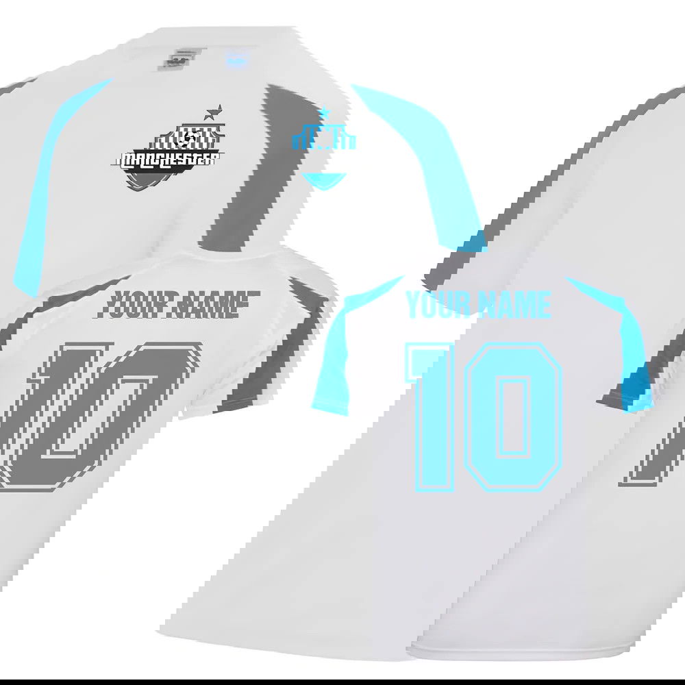 Your Name Manchester City Sports Training Jersey (white)