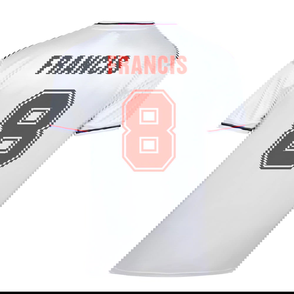 Score Draw England World Cup 1982 Home Shirt (Francis 8)