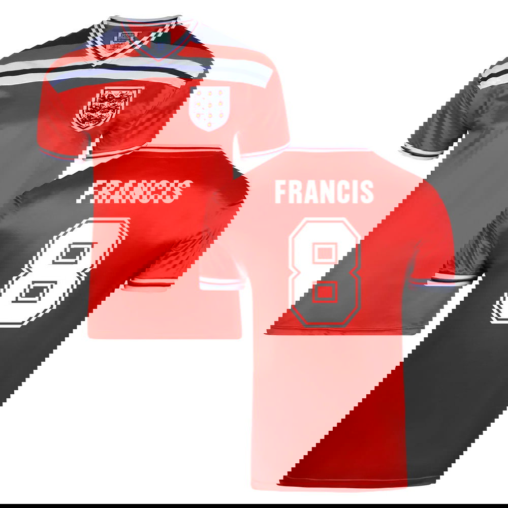 Score Draw England World Cup 1982 Away Shirt (Francis 8)