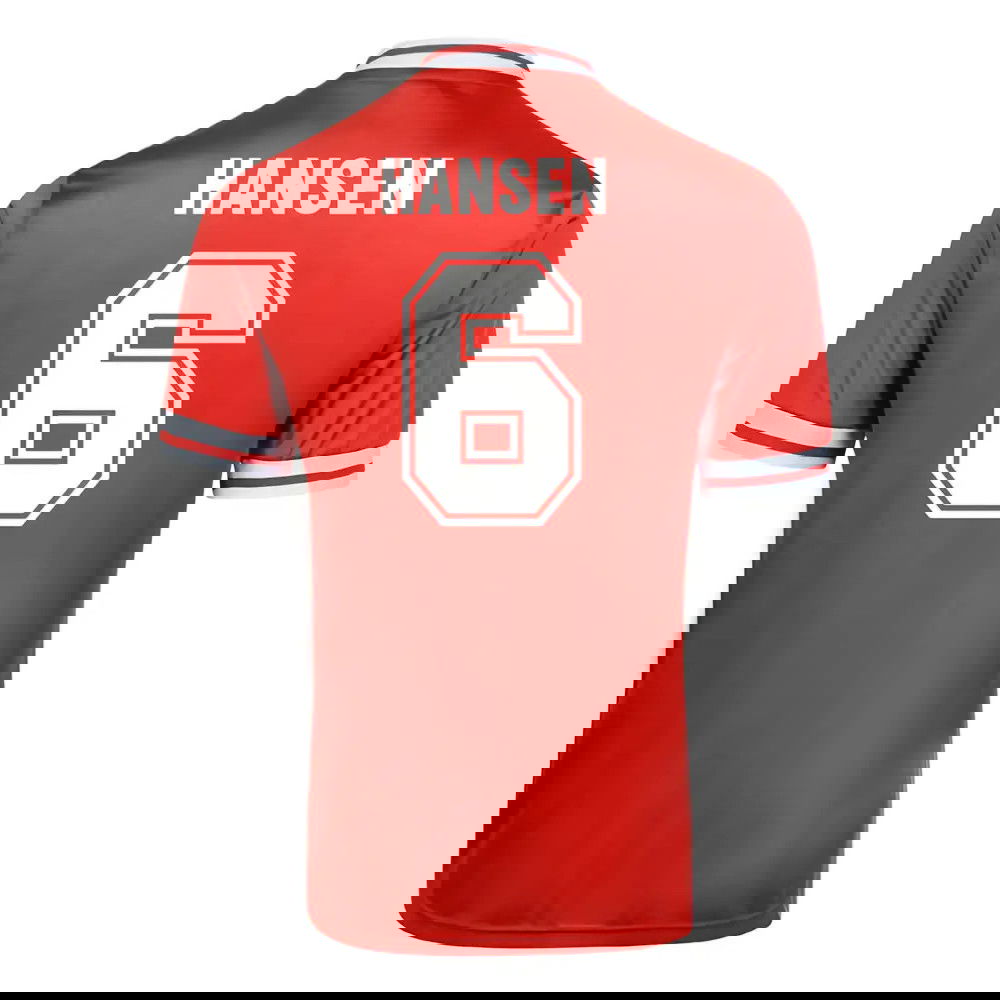 Score Draw Liverpool 1982 Home Shirt (Hansen 6)