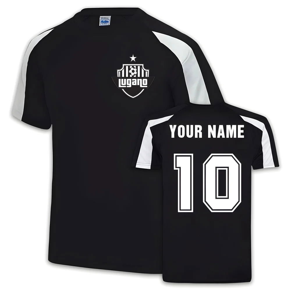 FC Lugano Sports Training Jersey (Your Name)