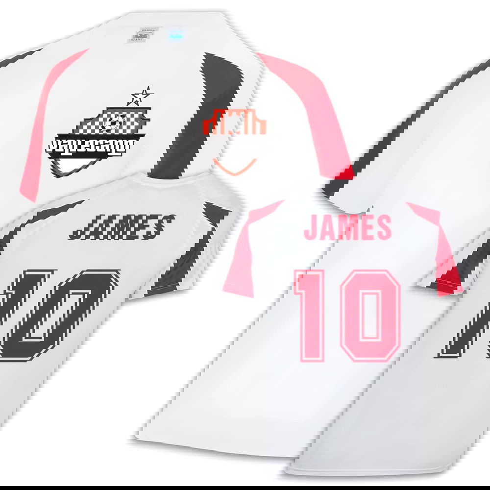 James Rodriguez Rayo Vallecano Sports Training Jersey