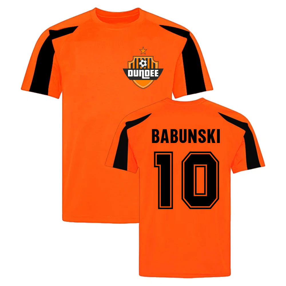 Dundee United Sports Training Jersey (David Babunski 10)