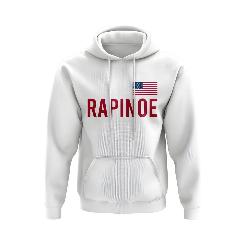 Megan Rapinoe USA Name Hoody (White)