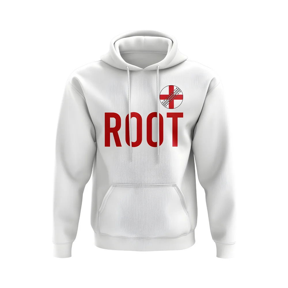 Joe Root England Name Hoody (White)
