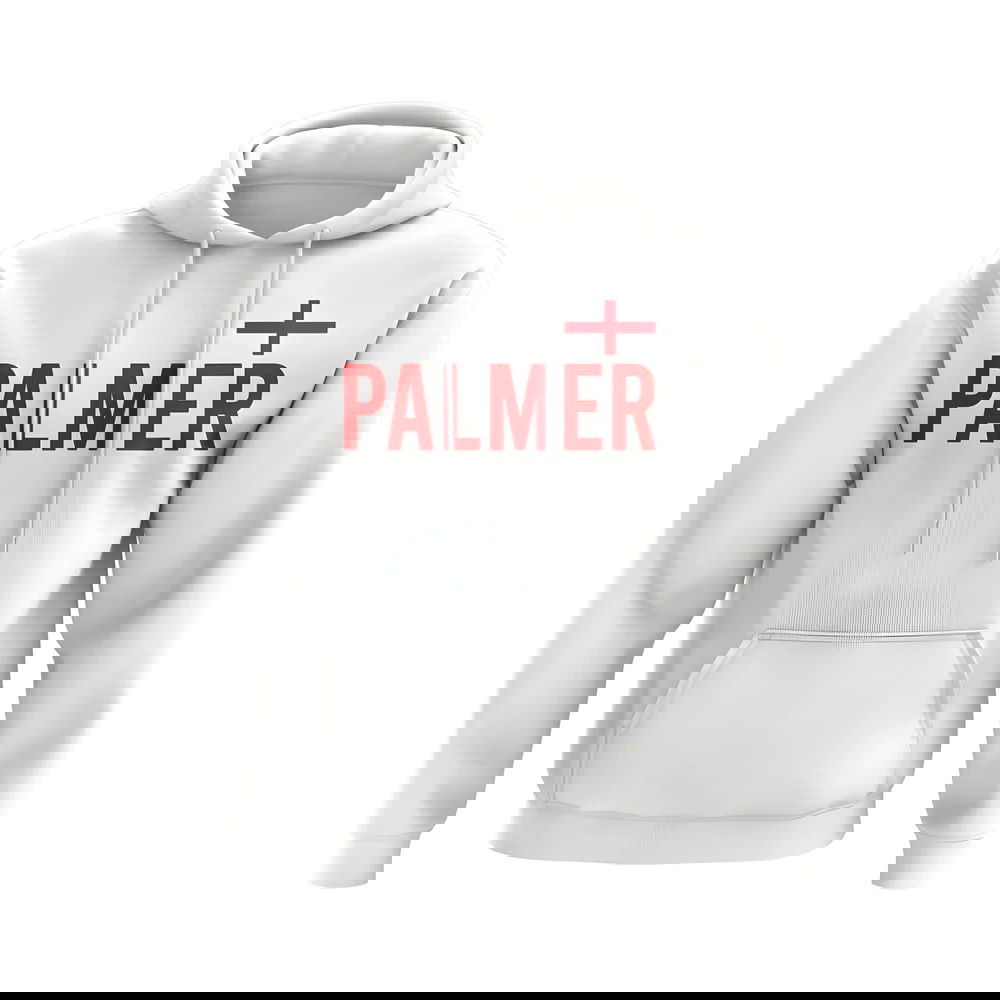 Cole Palmer England Name Hoody (White)