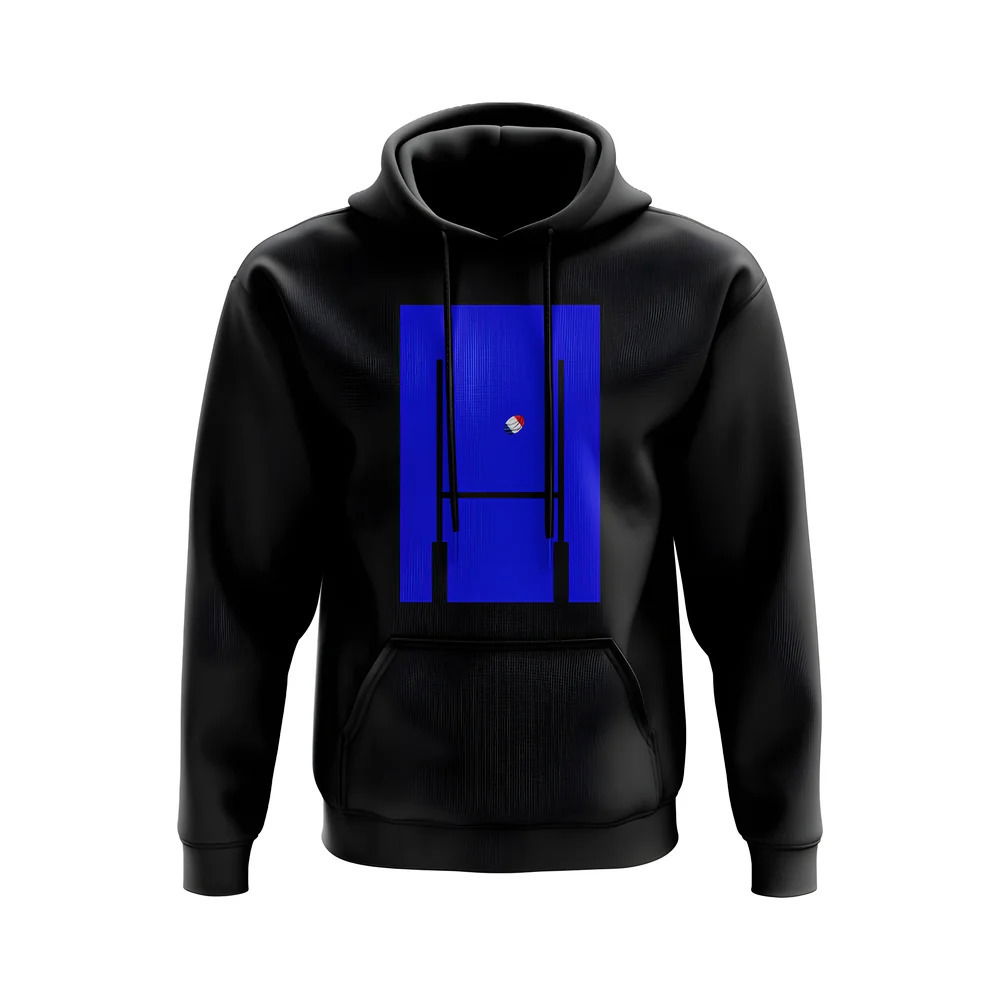 France Rugby Posts Hoody (Black)