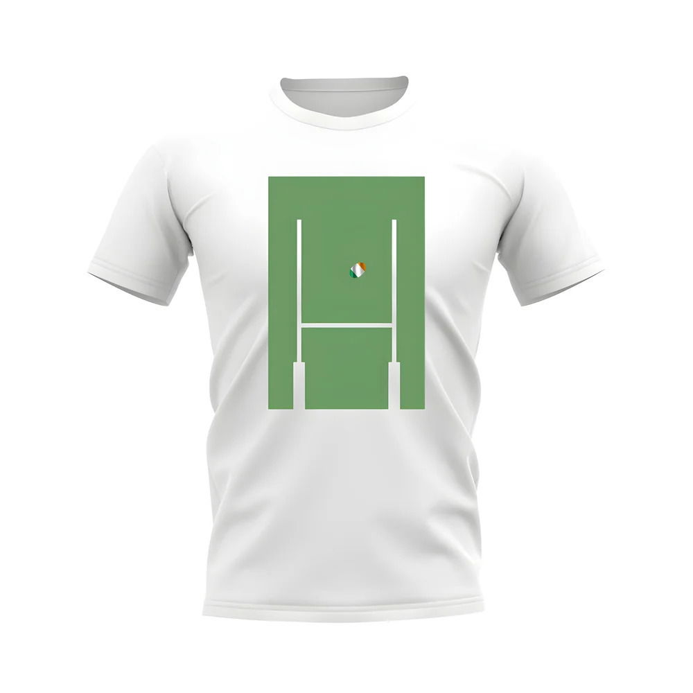 Ireland Rugby Posts T-Shirt (White)