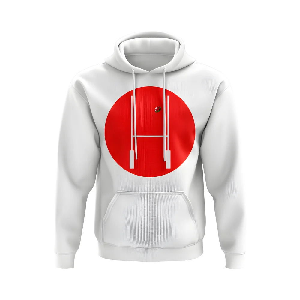 Wales Rugby Posts Circle Hoody (White)