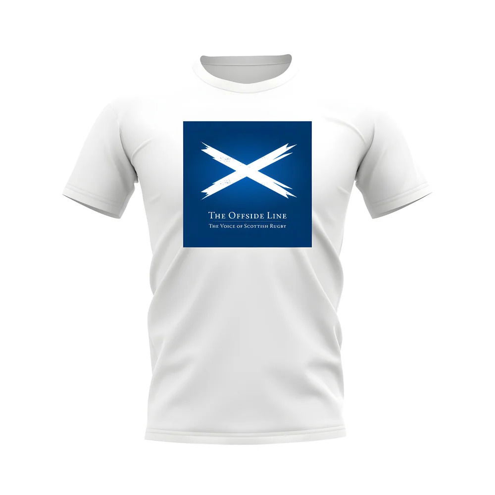 Scotland Offside Line T-Shirt (White)
