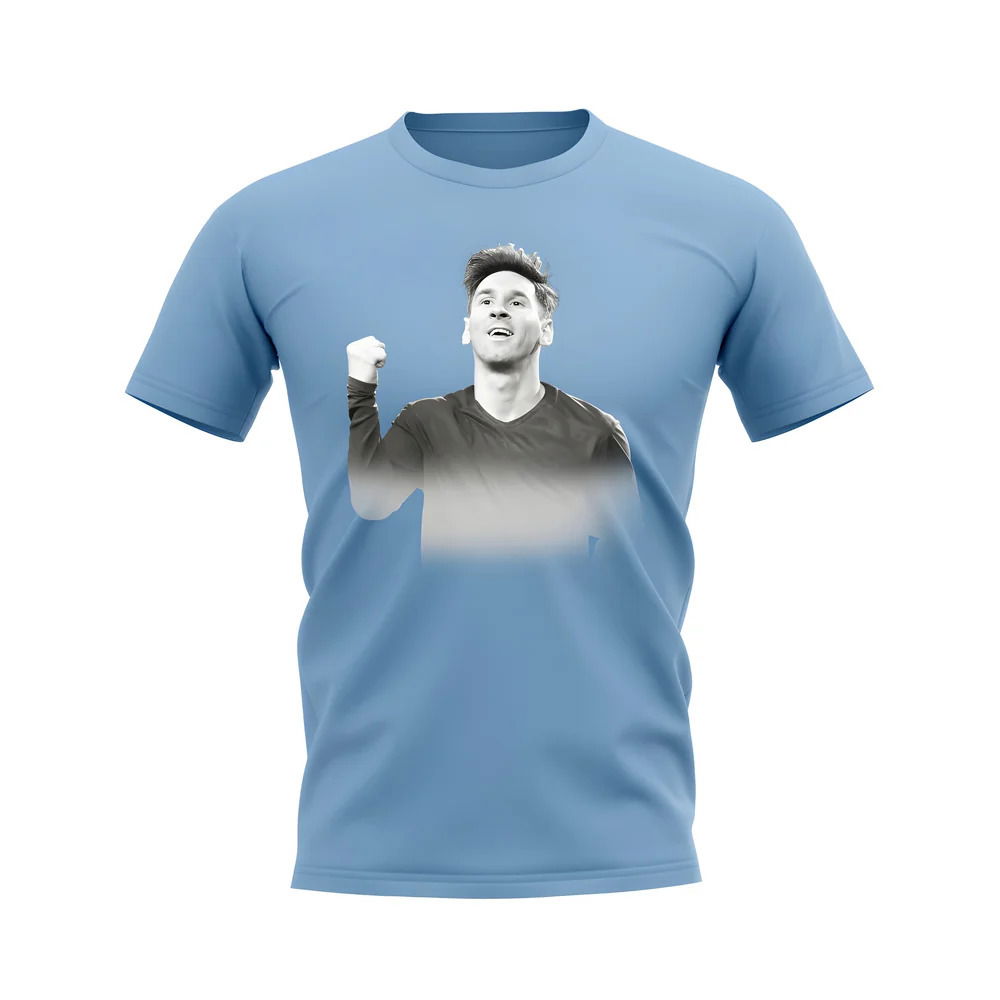 Lionel Messi Legend T-Shirt (Sky)