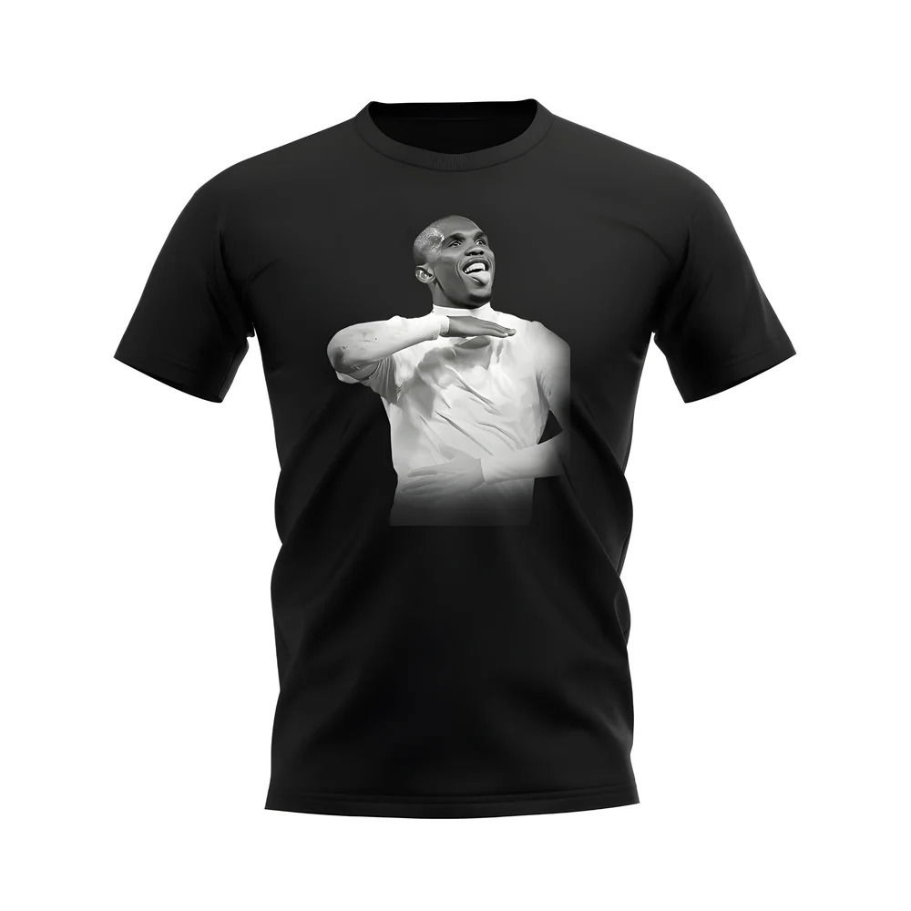 Samuel Eto\'o Cameroon Legend T-Shirt (Black)