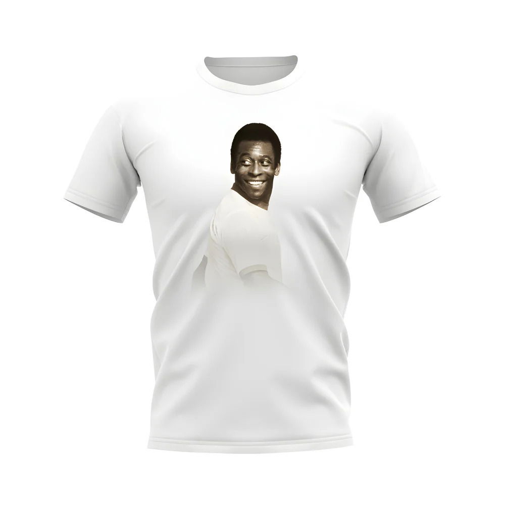 Pele Brazil Legend T-Shirt (White)