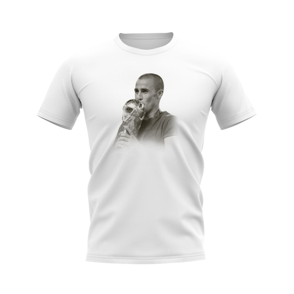 Fabio Cannavaro Italy Legend T-Shirt (White)