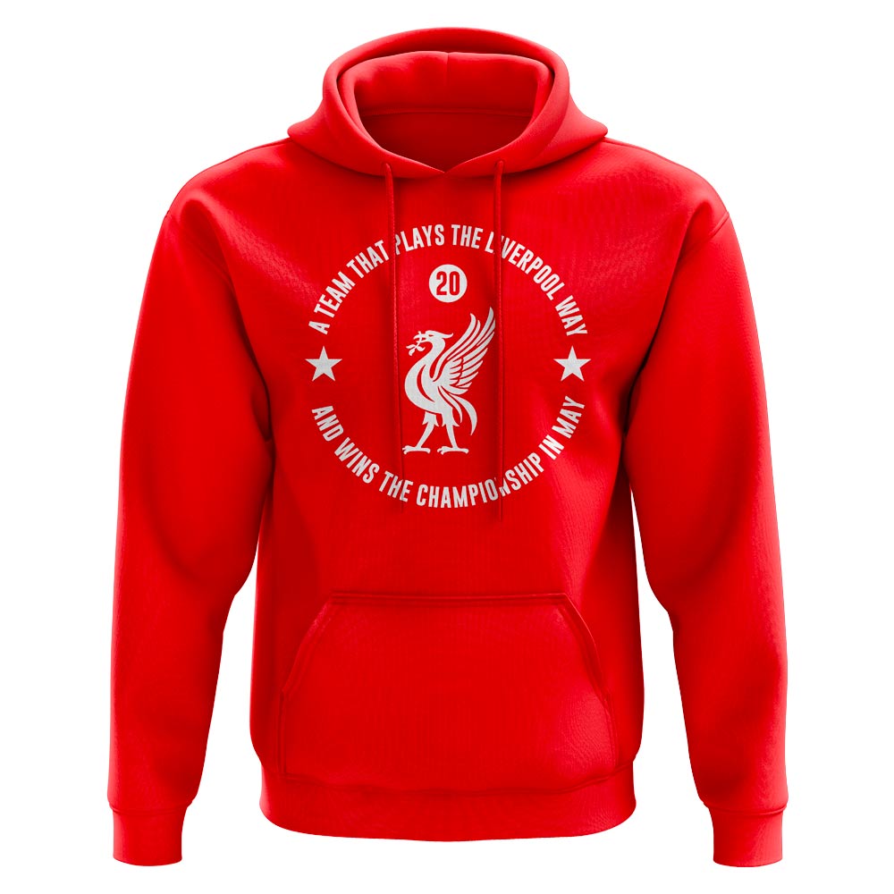The Liverpool Way Champions 2024-25 Hoody (Red)
