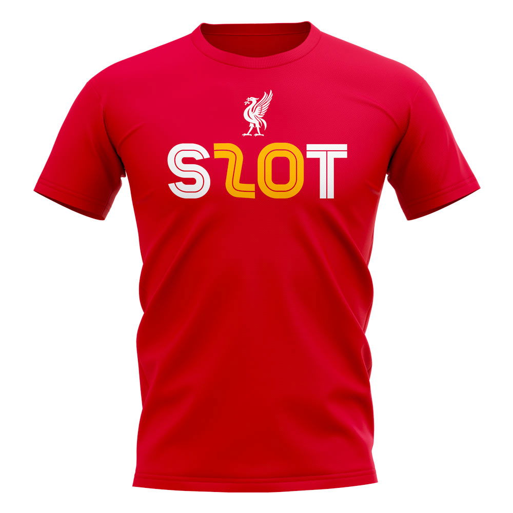 Liverpool Arne Slot 20 Titles T-Shirt (Red)