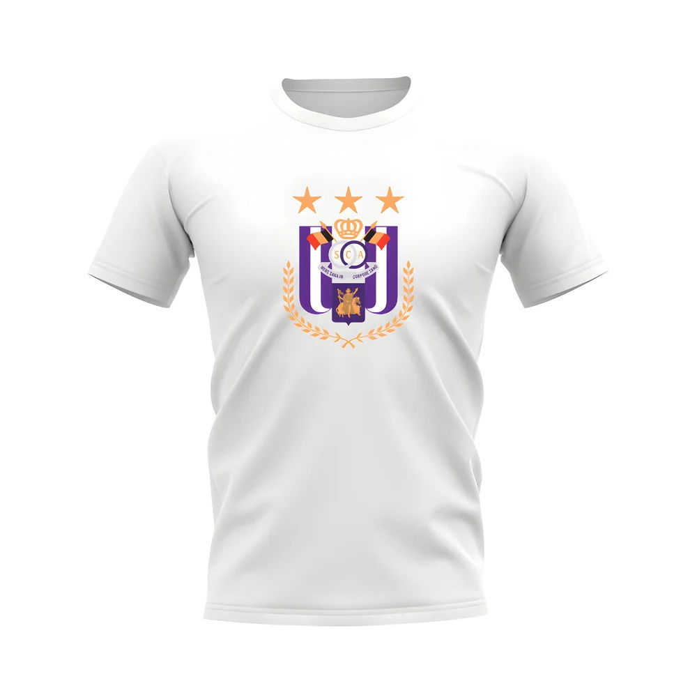 Anderlecht Badge T-Shirt (White)