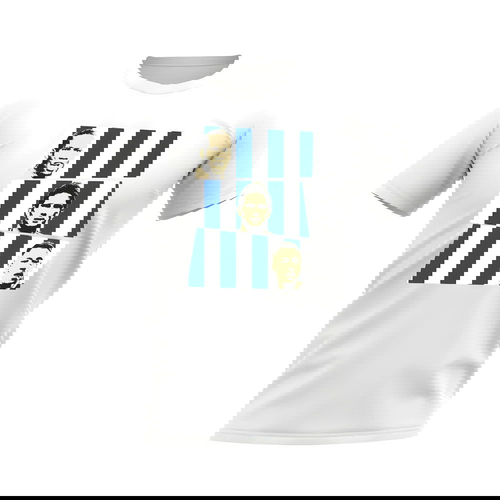 Drogba Lampard Terry Chelsea Trio T-Shirt (White)